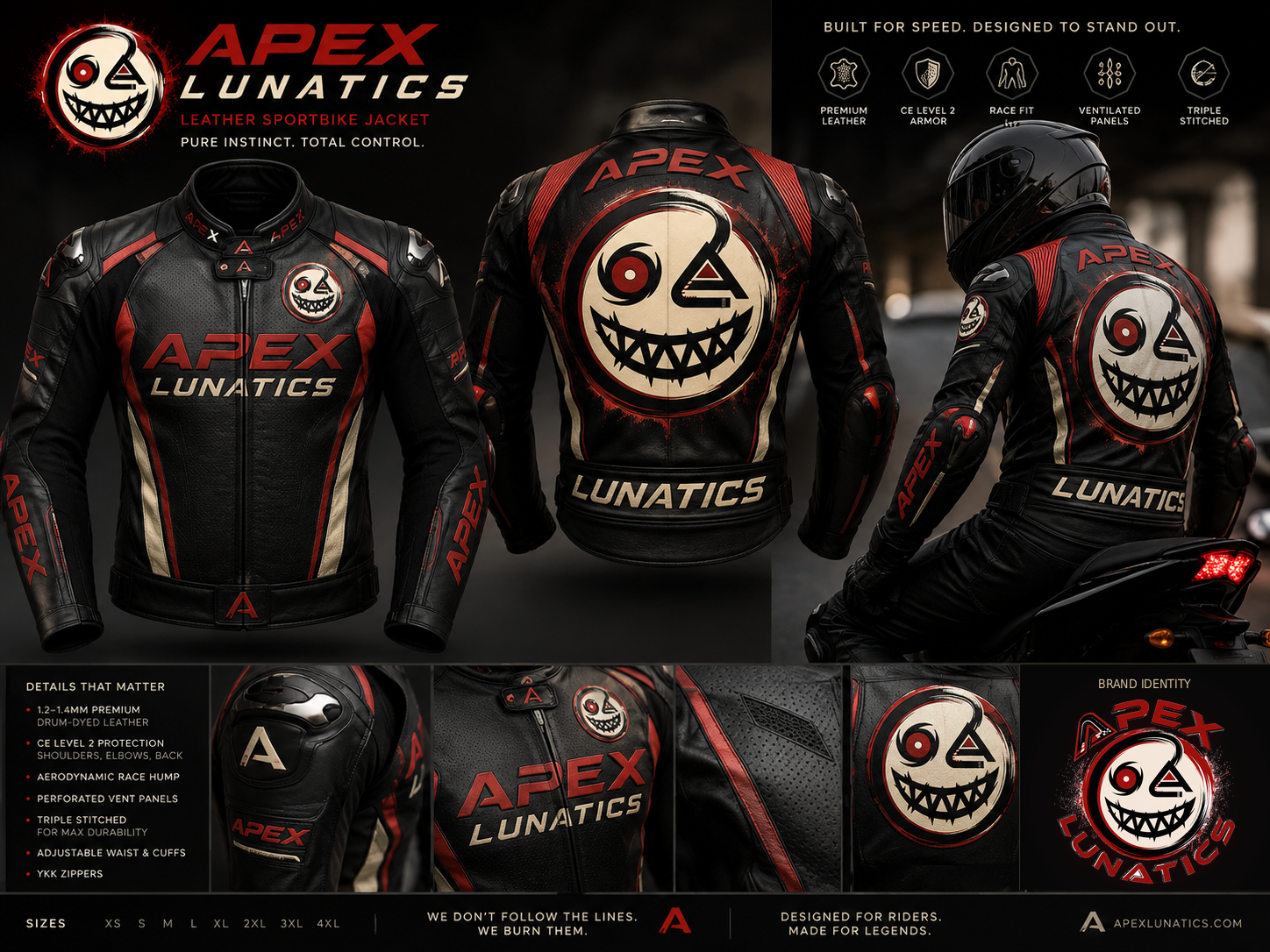 Own The Apex Leather Jacket